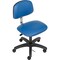 Global Industrial ESD Chair, Vinyl, Royal Blue, Armless, Mid Back 695536BL - alternate 1